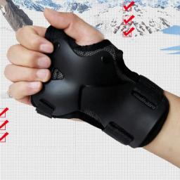 Homens Mulheres Roller Skating Esqui Mão Snowboard Suporte de pulso Ski Palm Protector Wrist Guard Wrist Protection - Image 3