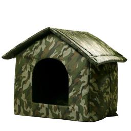 Casas impermeáveis de inverno para pets, Indoor e Outdoor, Cães e Gatos, Pequenos e Médios Pets - Image 1