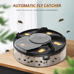 Automatic Fly Armadilhas e Pest Catcher, Controle USB, Flytrap removível, Indoor Insect Reject, Silencioso, Casa, Cozinha - Image 1