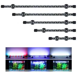Luz do aquário à prova dwaterproof água led tanque de peixes luz subaquática clipe lâmpada aquários decoração iluminação planta lâmpada 58cm 220v 110v plugue da ue - Image 1