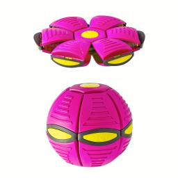 Flying Saucer Bouncing Ball, Adequado para atividades ao ar livre e Exercício, Elástico e Fun Pet Toy - Image 4