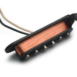 Captador artesanal de guitarra elétrica SSS Alnico 3, Vintage escalonado ST estilo captador, Pickup médio RWRP - Image 4