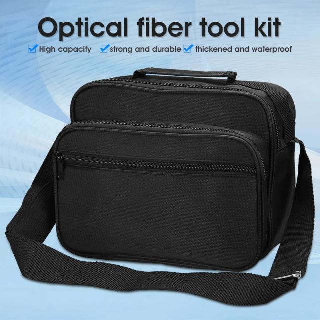 Kit Completo de Ferramentas para Fibra Óptica: FTTTH com Saco de Transporte, Medidor de Energia e Cortador de Fibra