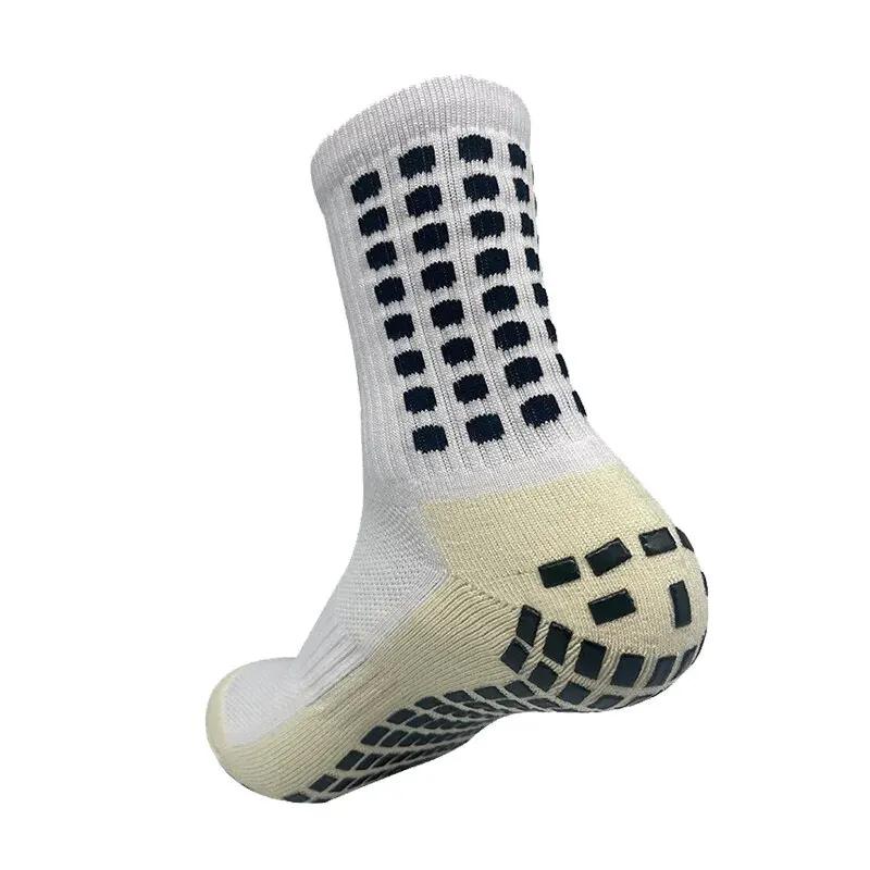 Anti-derrapante meias para homens e mulheres, anti-derrapante, para o futebol, basquete, tênis, esporte, ciclismo, equitação, 38-45 - Image 1