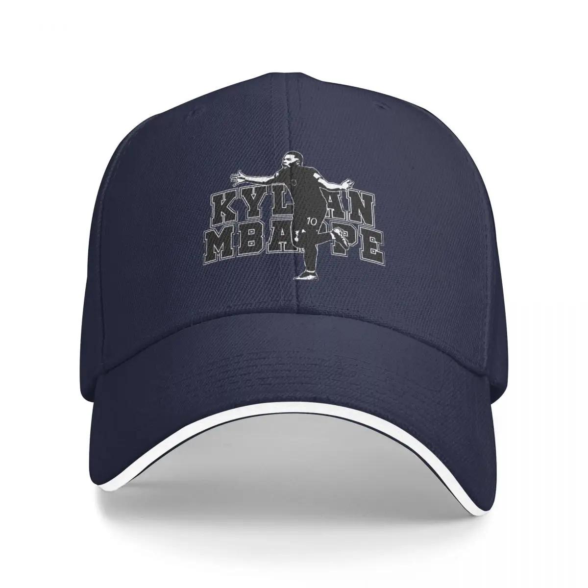 Unisex Snapback Boné de beisebol, amante dos esportes chapéus, ajustável sol cap, snapback futebol, mbappe km logotipo, moda verão - Image 1