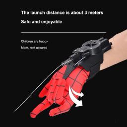 Nenhuma luva tóxica Cosplay Wrist Launcher, Web Shooter Set, Decoração engraçada, melhor presente para meninos e meninas - Image 3