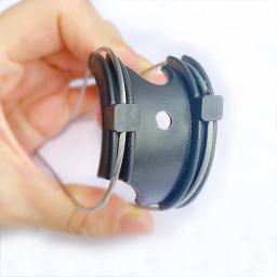 1/2/10 pçs guia de cabo de freio de engrenagem de bicicleta shifter com parafuso para quadro de bicicleta sob suporte inferior caixa de cabo anti-desgaste - Image 2