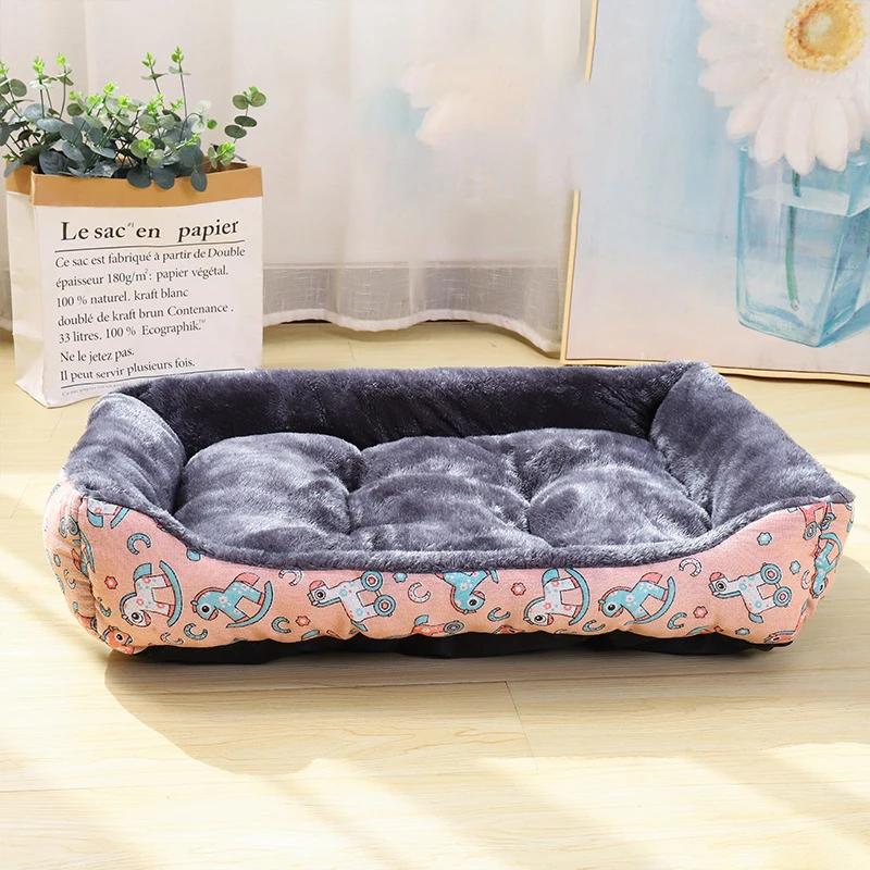 Pet Dog Bed and Sofa Mats, Coussin Chien, Animais Acessórios, Cesta Suprimentos, Grande, Médio, Pequena Casa, Cat Bed, Pet Products - Image 1