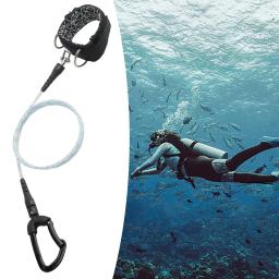 Freediving Lanyard Security Leash, corda de segurança, cordão de mergulho para esportes subaquáticos - Image 2