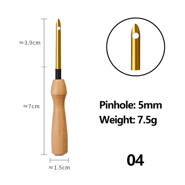 Ferramenta de Bordado Punch Needle: Caneta Mágica para DIY e Costura com Técnica de Cross Stitch