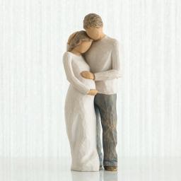 Resina Casal Estátua Miniaturas Caráter Familiar, Enfeites, Acessórios Para Casa, Dia Dos Namorados, Casamento Aniversário Presentes - Image 3