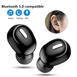 Fones de ouvido sem fio X9, compatível com Bluetooth 5.0, fone de ouvido esportivo, som estéreo intra-auricular, fones de ouvido - Image 1
