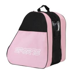 Saco de patinação no gelo saco de patinação saco de transporte de skate para crianças das mulheres dos homens adultos saco de transporte de skate saco de ginásio suporte patinação - Image 3