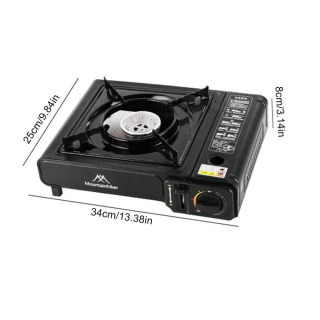 Fogão de Acampamento Portátil 2.8kw - Ideal para Churrascos, Piqueniques e Aventuras ao Ar Livre