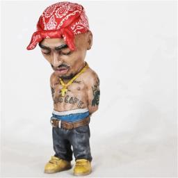 Resina Comemorativa, Decoração, Estátua Memorial, Artesanato, Personagens, Esculturas e Figurinhas, Hip Hop Legend, 1 Pc - Image 6