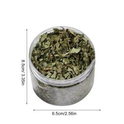Natural Catnip Orgânico Premium Catmint para Gatos, Brinquedo para Gato, Cataria para Eliminar Bolas de Cabelo, Alimentos Absorventes, Suplemento Vitamínico - Image 6