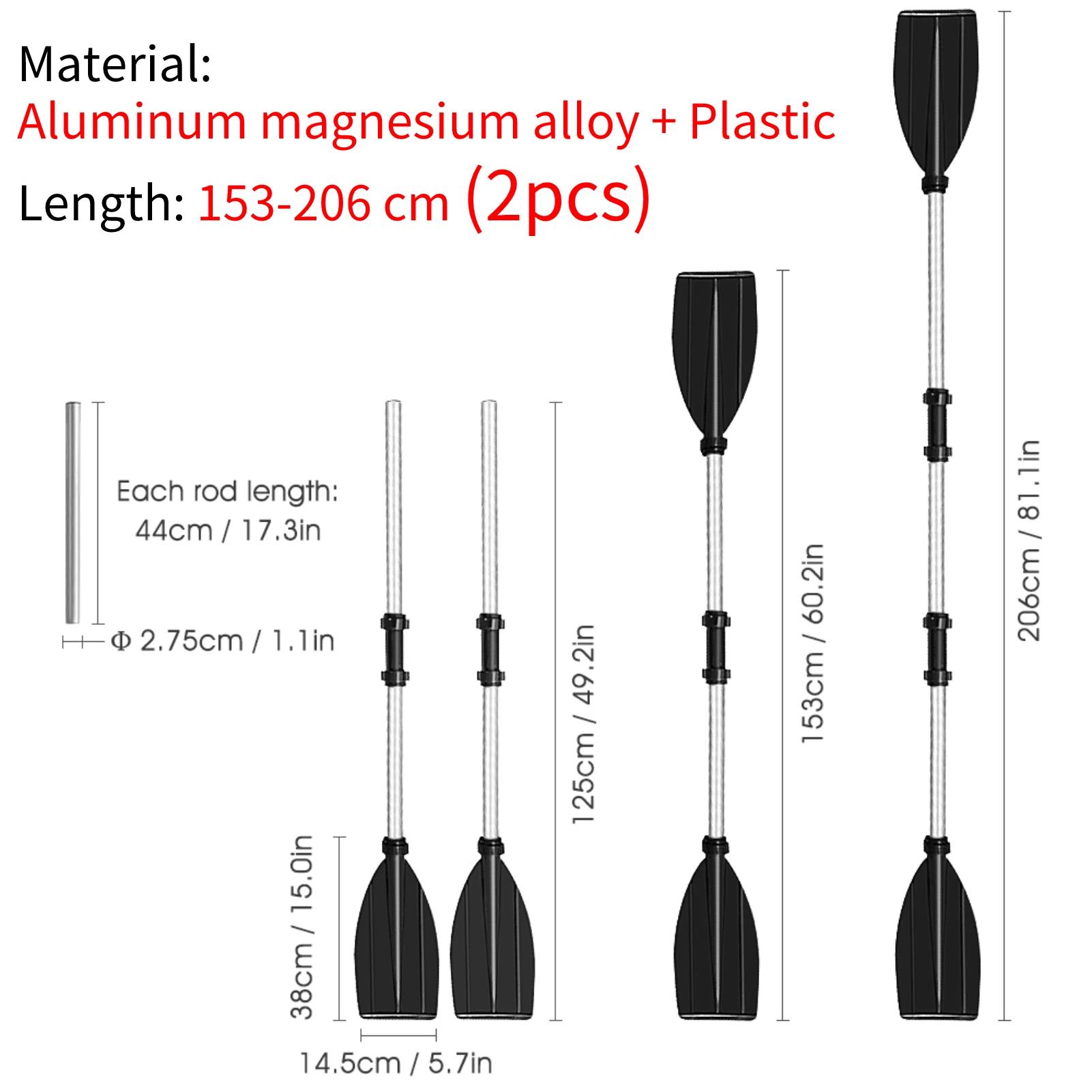 Dupla finalidade ajustável SUP Paddle para caiaque e barco, Stand Up Paddle Board, acessórios de caiaque, 4 PCs - Image 1