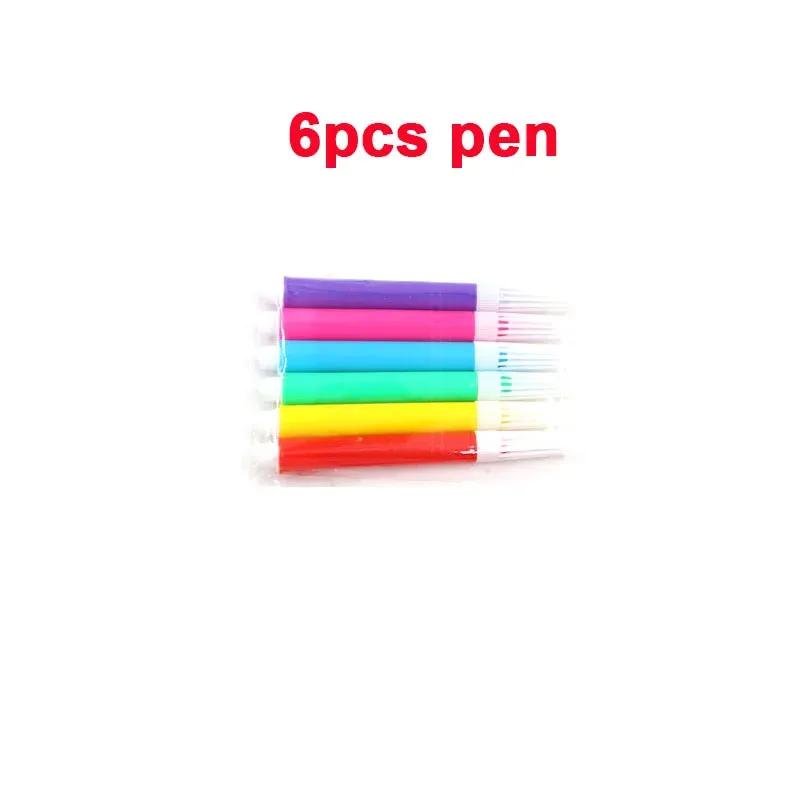 Bolsa de cordão não tecida para crianças, mochila graffiti, brinquedos de pintura para colorir DIY para crianças, sereia animal fofa, desenho artesanato - Image 1