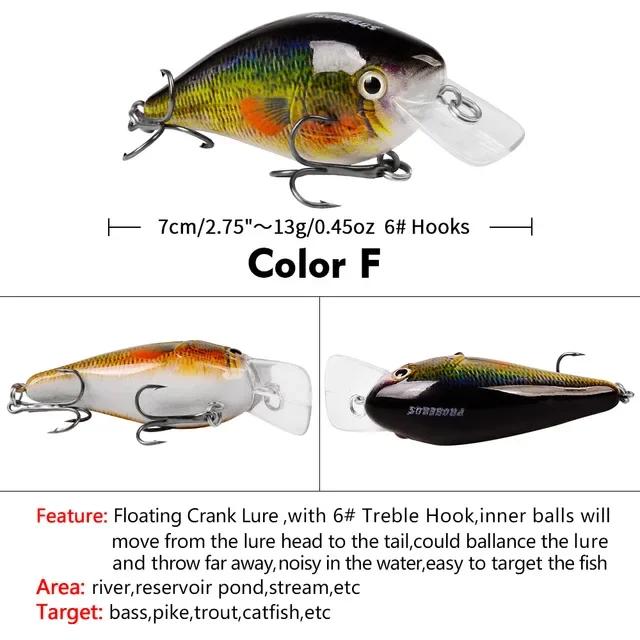 Isca realista de impressão industrial, isca falsa de plástico 7cm-13g, equipamento de pesca pouco gordo, equipamento de pesca swimbait dw407 - Image 1