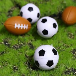 Bolas Bouncy do rugby para crianças, mini basquetebol, bola do aperto, brinquedo engraçado, esponja do plutônio, futebol, criança - Image 2