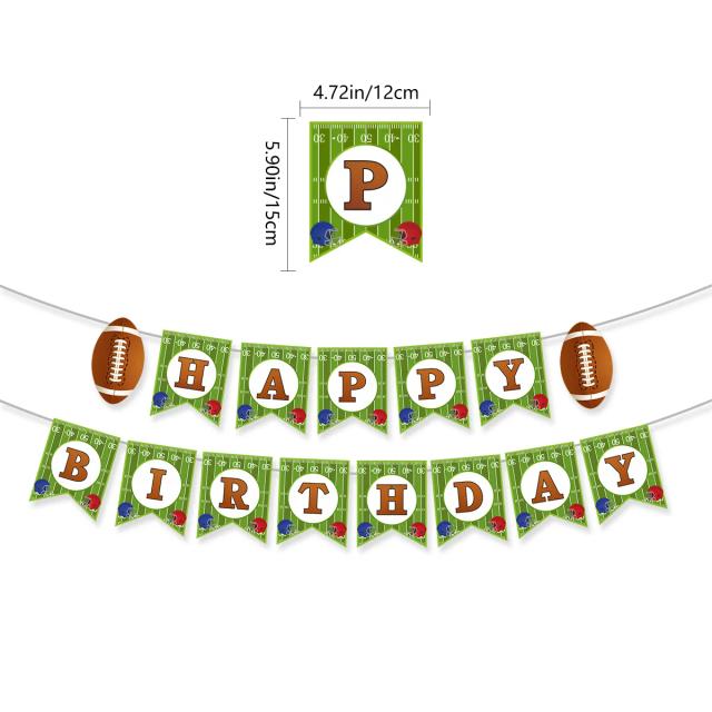 Decoração de Festa Temática de Esportes para Crianças: Bandeiras de Beisebol, Topper de Bolo, e Fontes para Meninos em Aniversários e Chás de Bebê
