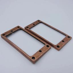 Anéis de montagem para captadores Humbucker, capa Frame, Flat Top, guitarra elétrica ou baixo, 6 cores disponíveis, 1 conjunto - Image 3