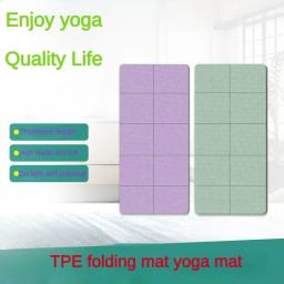 AliExpress Colecção Tapete de Yoga Dobrável, Dobrável TPE, Dupla Face, Antiderrapante, Viagem, Fitness, Exercício, Eco Friendly - Image 2