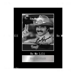 Cartazes icônico Metal para Wall Signs, Cast e The Bandit, Photo Display, Cast e The Bandit, inspirado em fotos autografadas - Image 1