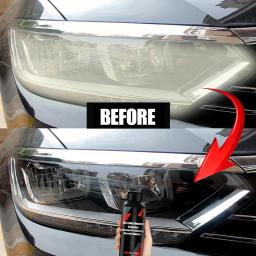 Agente de polimento de farol do carro Removedor de arranhões Reparação Fluido Renovação Polonês Kit de manutenção de líquido Auto Acessórios - Image 6