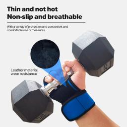 Luvas De Levantamento De Peso Com Apoio De Pulso, Luvas De Ginástica, Ótimo Para Treinamento Cruzado, Pull Ups, Calisthenics e Ginásio - Image 2