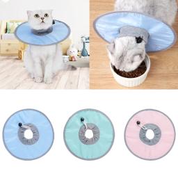 Colar ajustável impermeável protetor macio do cone do animal de estimação do colar da recuperação para gatos e cães pequenos cor múltipla - Image 2