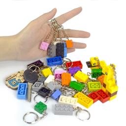 Blocos de Construção DIY Chaveiro, Kits Criativos de Tijolo, Anel Suspenso, Acessórios Tijolos, Compatível com Todas as Marcas Brinquedos - Image 5