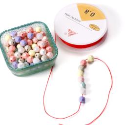 Elastic Cord Beading Thread, estiramento String, Fibra Crafting Linha, DIY Beads Semente, Pulseiras, Jóias Fazendo Suprimentos, 0.4-1.0mm - Image 4