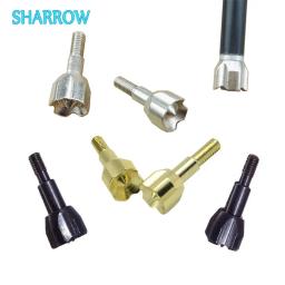 6/12 pçs tiro com arco martelo broadhead 100/125 grãos screw-in ponta de seta pontas sem corte para a prática de caça ao ar livre acessórios de tiro - Image 1