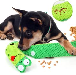 Brinquedos de pelúcia para cães pequenos médios grandes, alimentador pet, recheados alimentação suprimentos, treinamento acessórios - Image 6