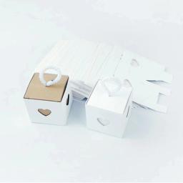 Caixa De Presente De Papel Kraft Vintage, Embalagem De Doces, Caixa De Papelão De Casamento, Sacos De Biscoito, Sacos De Presente, Embrulho Suprimentos, 10Pcs - Image 4