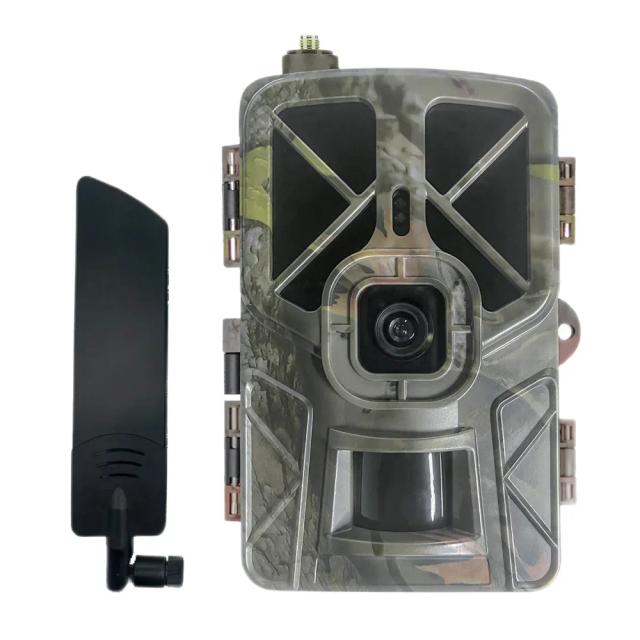 Câmera de Caça Wi-Fi HC-935Pro: Outdoor à Prova d'Água, Visão Noturna, 2K e 30MP com 4G LTE