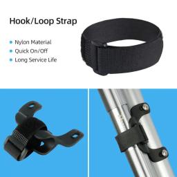 Suporte de suporte de bicicleta, W Hook Loop Strap, Fixação Bike Inflator Stand Rack, 20-28mm Bomba Dia - Image 3
