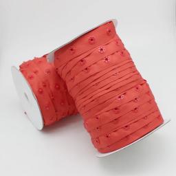 2 / 5 jardas/lote botões de pressão de resina redonda prendedores de pressão de plástico snaps fivela de cinto para roupas de bebê fita vestuário accessori - Image 5