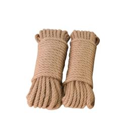 Corda de juta natural de 10m, corda de fio para artesanato diy, decoração de casa, árvore de gato, brinquedo para arranhar, quadro de escalada, cordas de ligação - Image 5