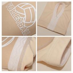 1 par de mangas de braço e suporte de pulso para passagem de vôlei com almofada de proteção para meninas meninos adultos mangas protetoras mais quentes - Image 4