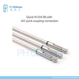 Bits ortopédicos de ajuste rápido com conexão de acoplamento rápido AO, Veterinário, Instrumento cirúrgico, Equipamento médico, Suprimentos médicos - Image 4