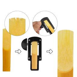 Alto saxofone palhetas e cortador, soprano, saxofone Tenor, Reed Trimmer, clarinete, sopros instrumento Repair Tool, 2.5 - Image 2