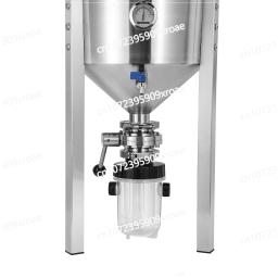 Fermentador cônico inoxidável 30l, equipamento de fabricação de cerveja, cervejaria doméstica, tanque de fermentação de aço inoxidável 304 com coleção de 1200ml - Image 4