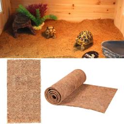 Natural fibra de coco réptil tapete, coco tartaruga Mat, Pet Terrarium Liner, Reptile Supplies, lagarto, cobra, jardinagem pote - Image 1