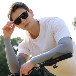 Luvas de protetor solar de seda para homens e mulheres, esportes ao ar livre, anti-UV, corrida, pesca, ciclismo, braço, verão - Image 3