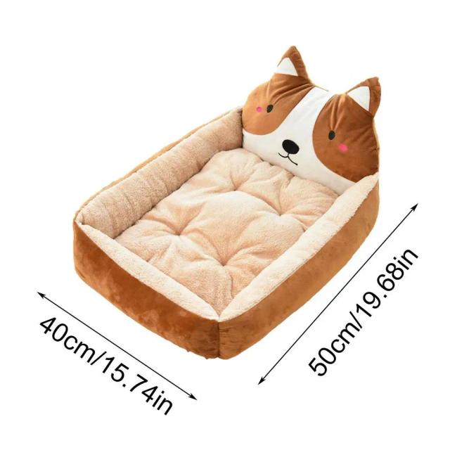 Cama Térmica Quente para Gatos e Filhotes - Conforto e Aquecimento para Animais de Estimação de Pelúcia