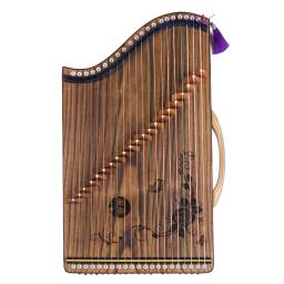 Harpa de madeira portátil para iniciantes, teclado de 21 cordas, instrumentos musicais tradicionais chineses, presente do nicho para crianças - Image 6