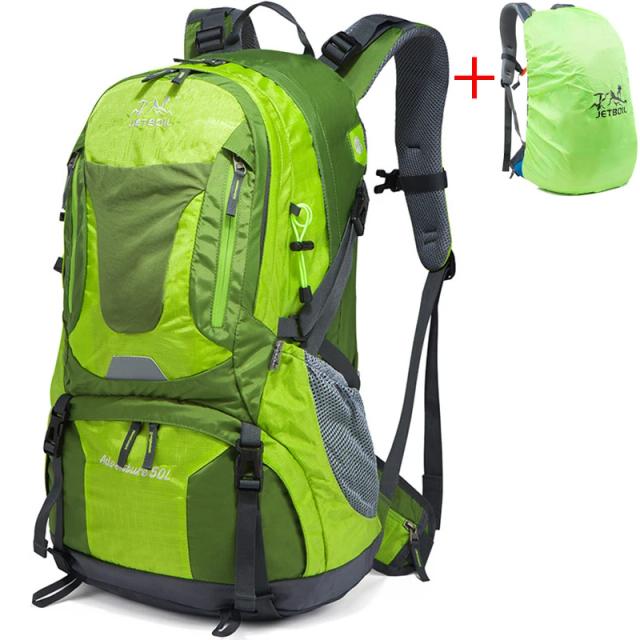 Mochila Outdoor Impermeável 38L com Capa de Chuva – Ideal para Acampamentos, Caminhadas e Ciclismo