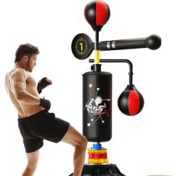 Crianças Boxe Reação Alvo, Dodge Training Speed Ball, Vertical Sanda Focus Mitts, Household - Image 1
